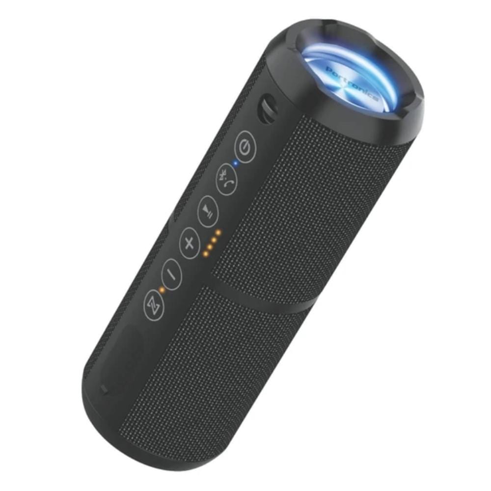 portronics bluetooth speakers black portronics breeze ii 20w bluetooth 4.2 tws portable stereo speaker