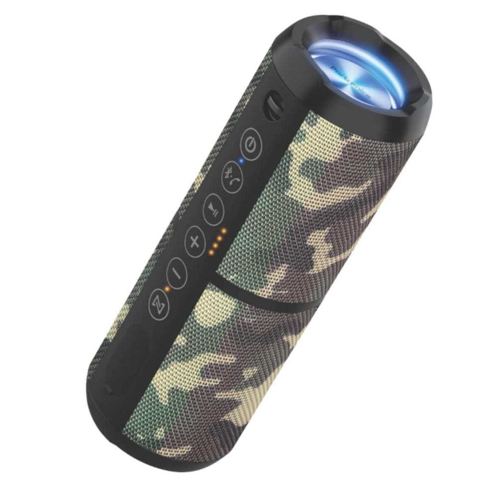 portronics bluetooth speakers camouflage portronics breeze ii 20w bluetooth 4.2 tws portable stereo speaker #color_camouflage