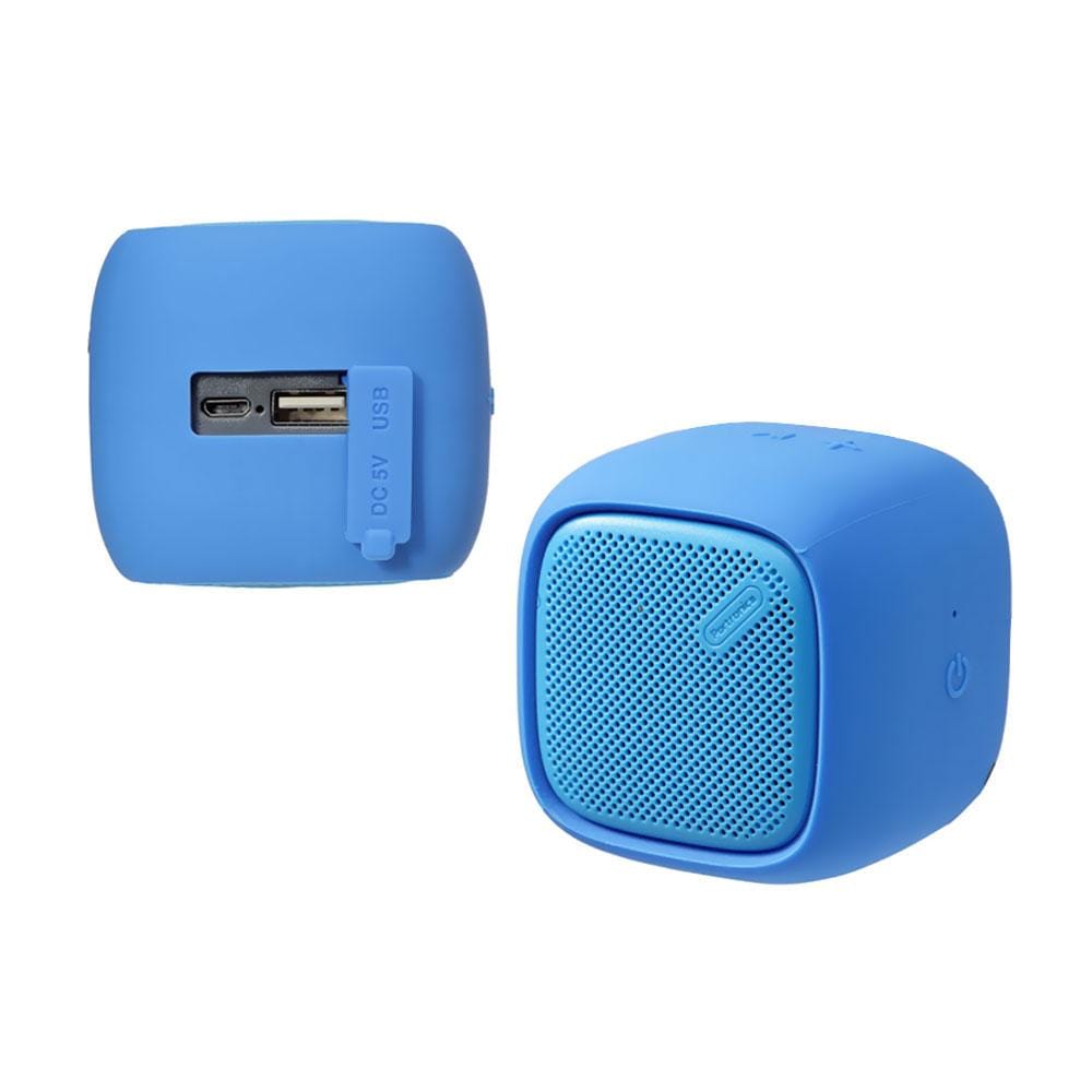 portronics bluetooth speakers portronics bounce portable bluetooth speaker with fm #color_blue