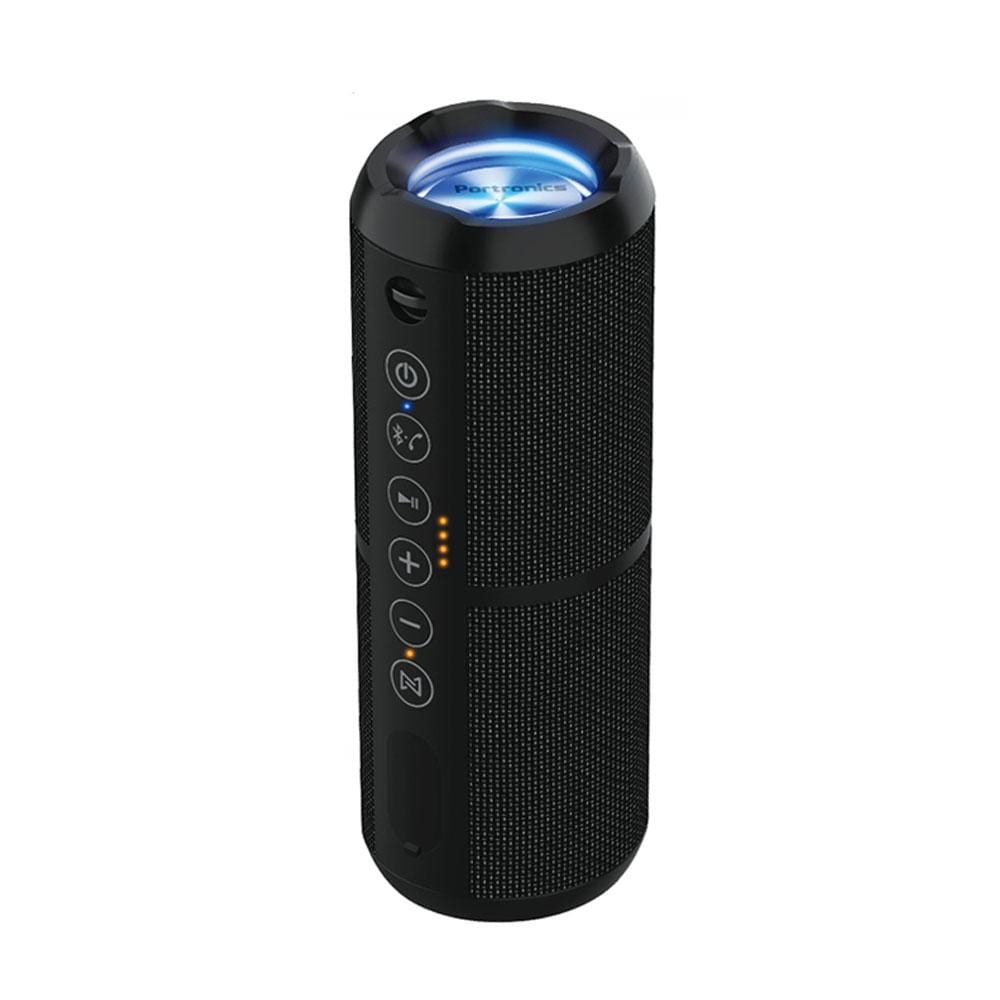 portronics bluetooth speakers portronics breeze ii 20w bluetooth 4.2 tws portable stereo speaker