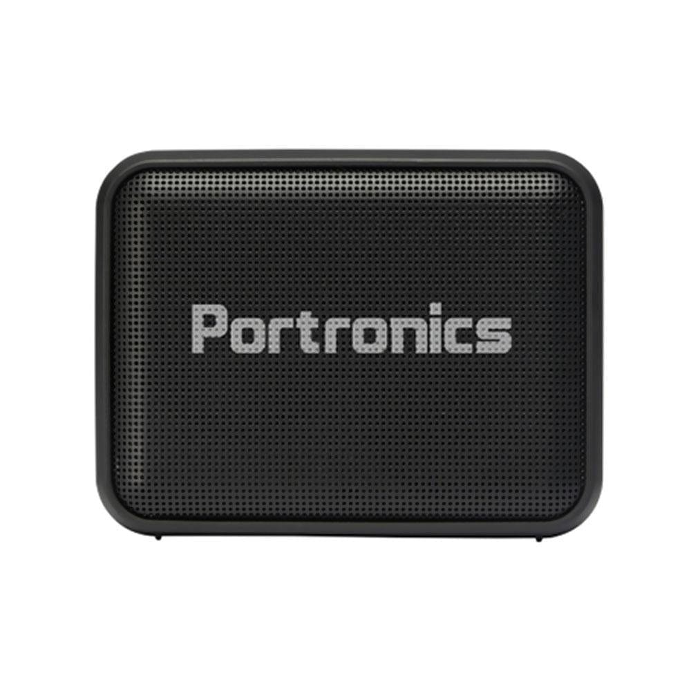 portronics in-ear neckband headphones combo pack of portronics harmonics 216 wireless sports headset with portronics dynamo bluetooth speaker #color_black-yellow