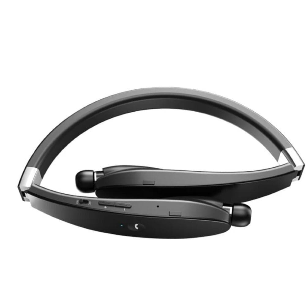 portronics in-ear neckband headphones portronics por-927 harmonics 200 wireless stereo headset & neckband- black