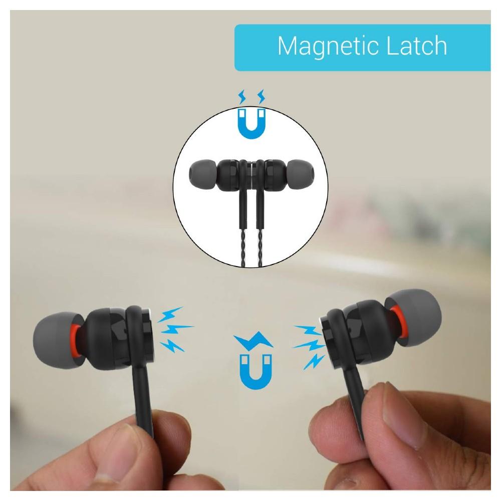 portronics in-ear wired headphones portronics conch gama in-ear wired earphone