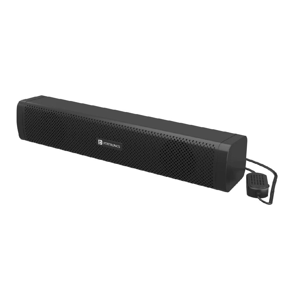 portronics soundbars portronics in tune 2 6wusb soundbar - black