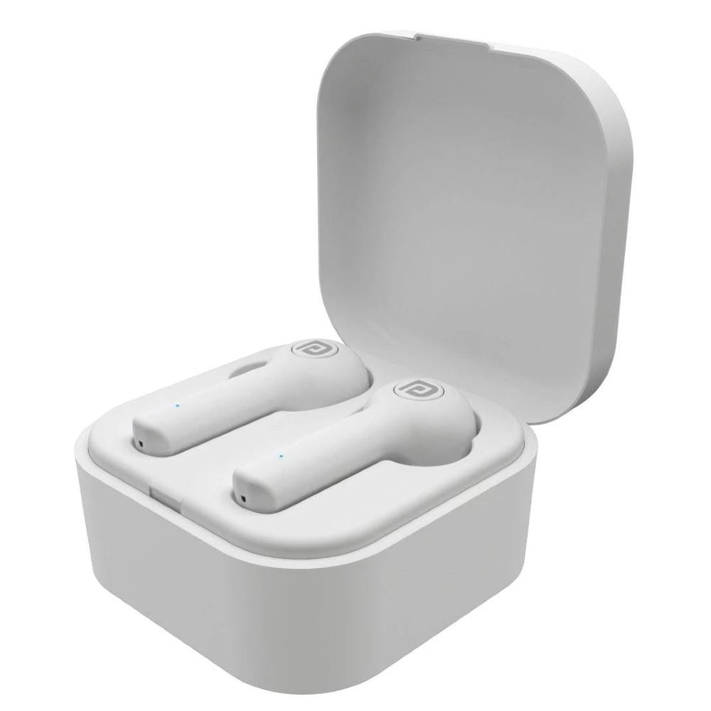 portronics true wireless in-ear headphones white portronics harmonics twins 22 smart true wireless earpods #color_white