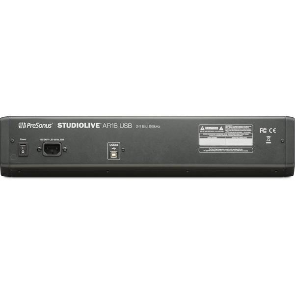 presonus analog mixers presonus studiolive ar16 usb mixer