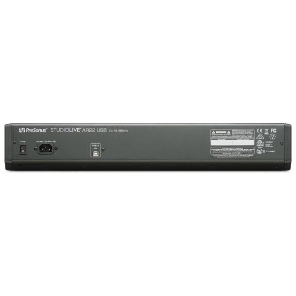 presonus analog mixers presonus studiolive ar22 usb 22-channel hybrid performance and recording mixer