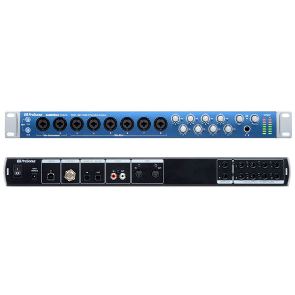 presonus audio interfaces presonus audiobox 1818vsl 18-channel usb audio interface