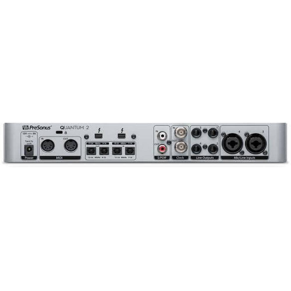 presonus audio interfaces presonus quantum 2 22x24 thunderbolt audio interface