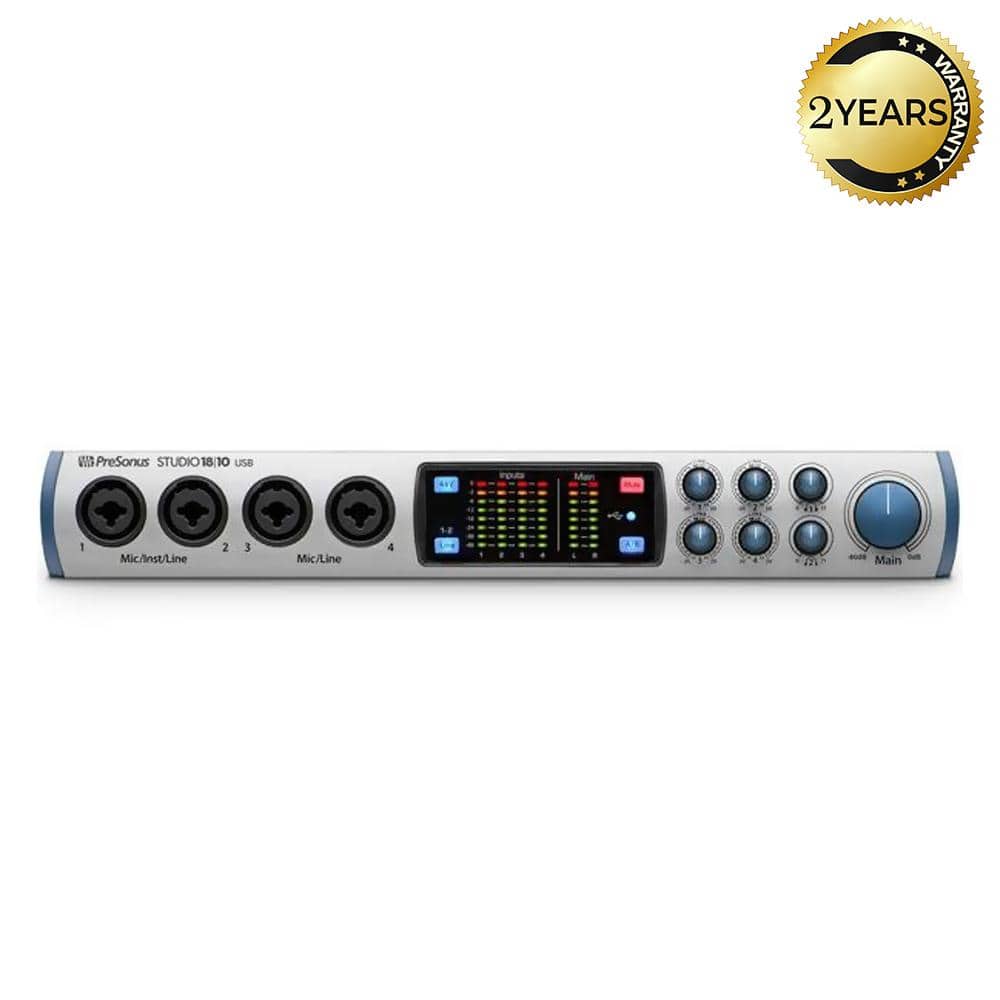 presonus audio interfaces presonus studio 1810 usb audio interface