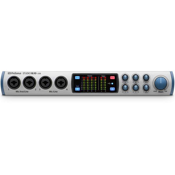 presonus audio interfaces presonus studio 1810 usb audio interface