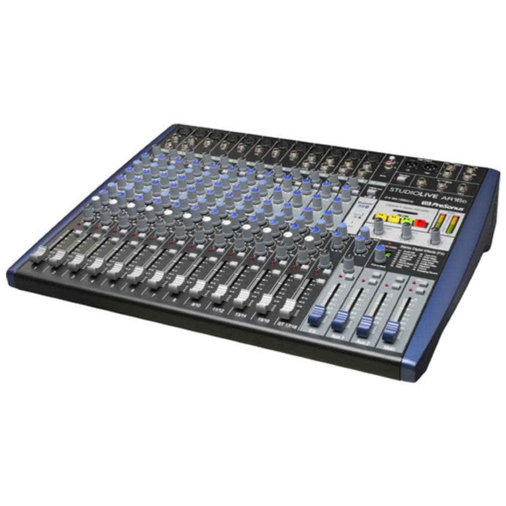 presonus audio interfaces presonus studiolive ar16c usb-c 18-channel hybrid performance and recording mixer audio interface