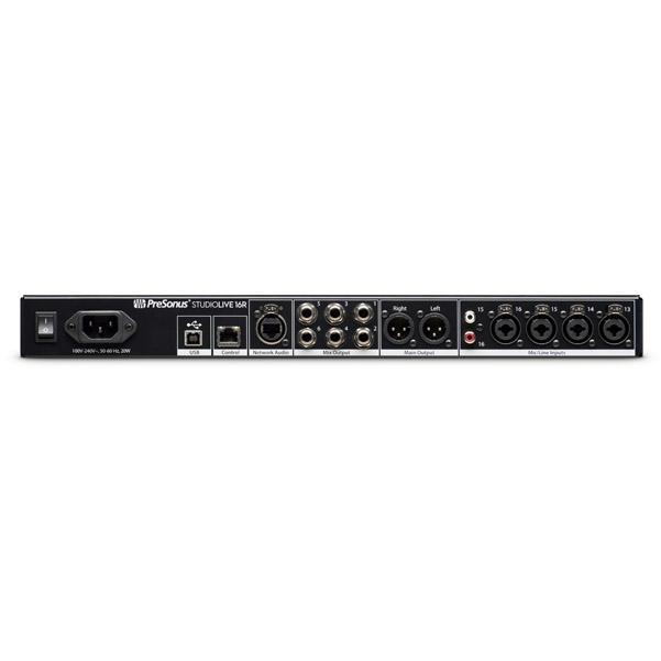 presonus digital mixers presonus studiolive 16r 16-channel rackmount digital mixer