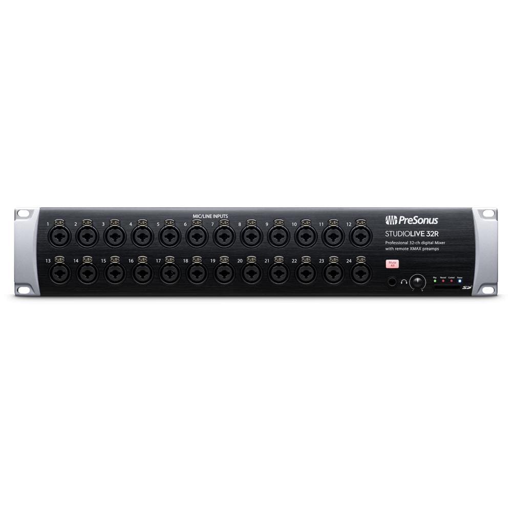 presonus digital mixers presonus studiolive 32r 32-channel series iii rackmount digital mixer