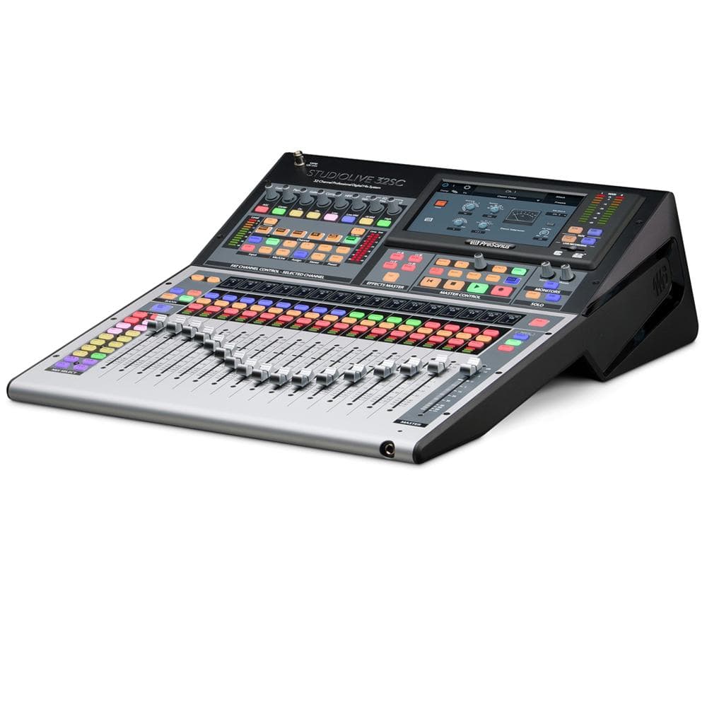 presonus digital mixers presonus studiolive 32sc 32 channel digital mixer with usb audio interface
