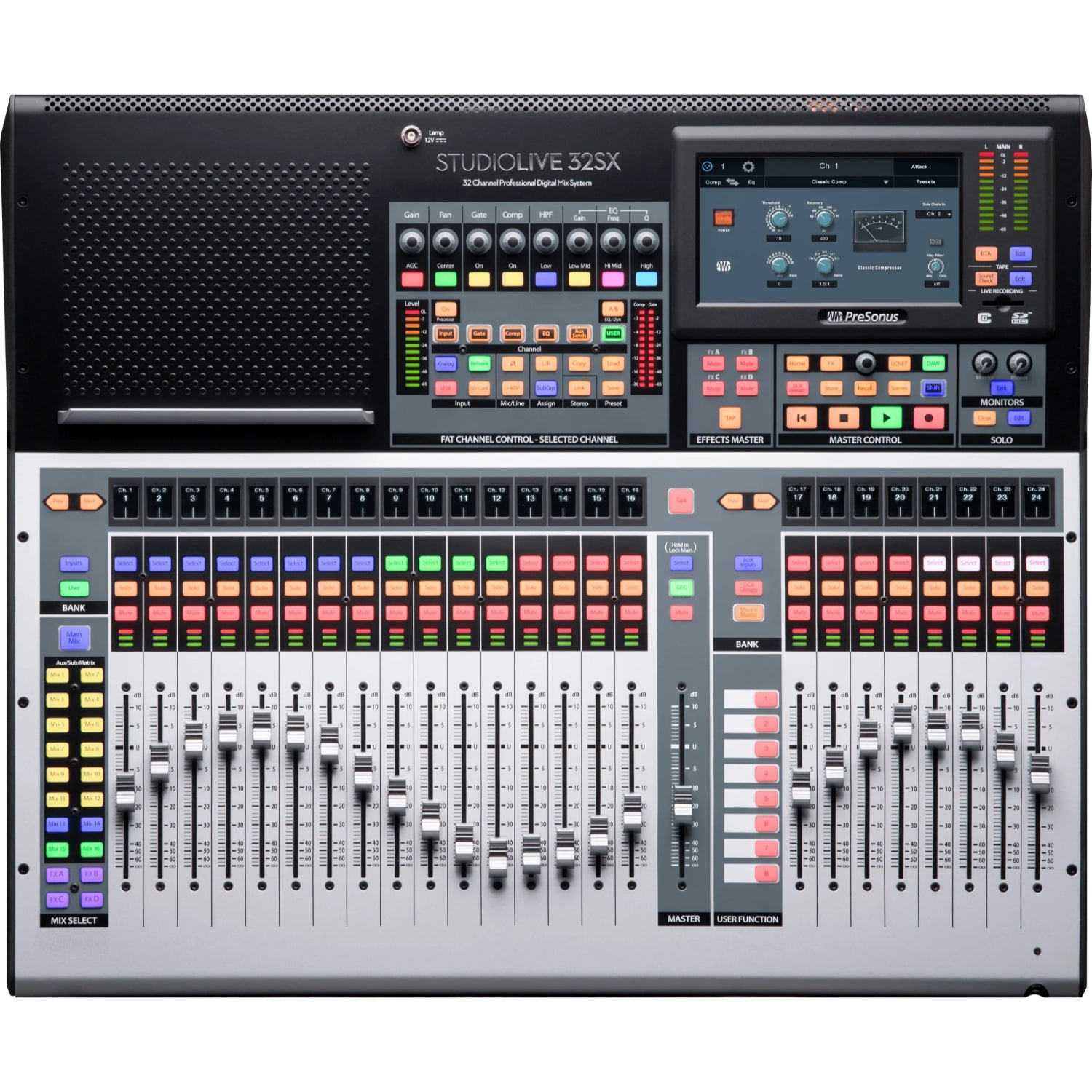 Presonus Digital Mixers Presonus StudioLive 32SX 32-Channel Digital Mixer and USB Audio Interface