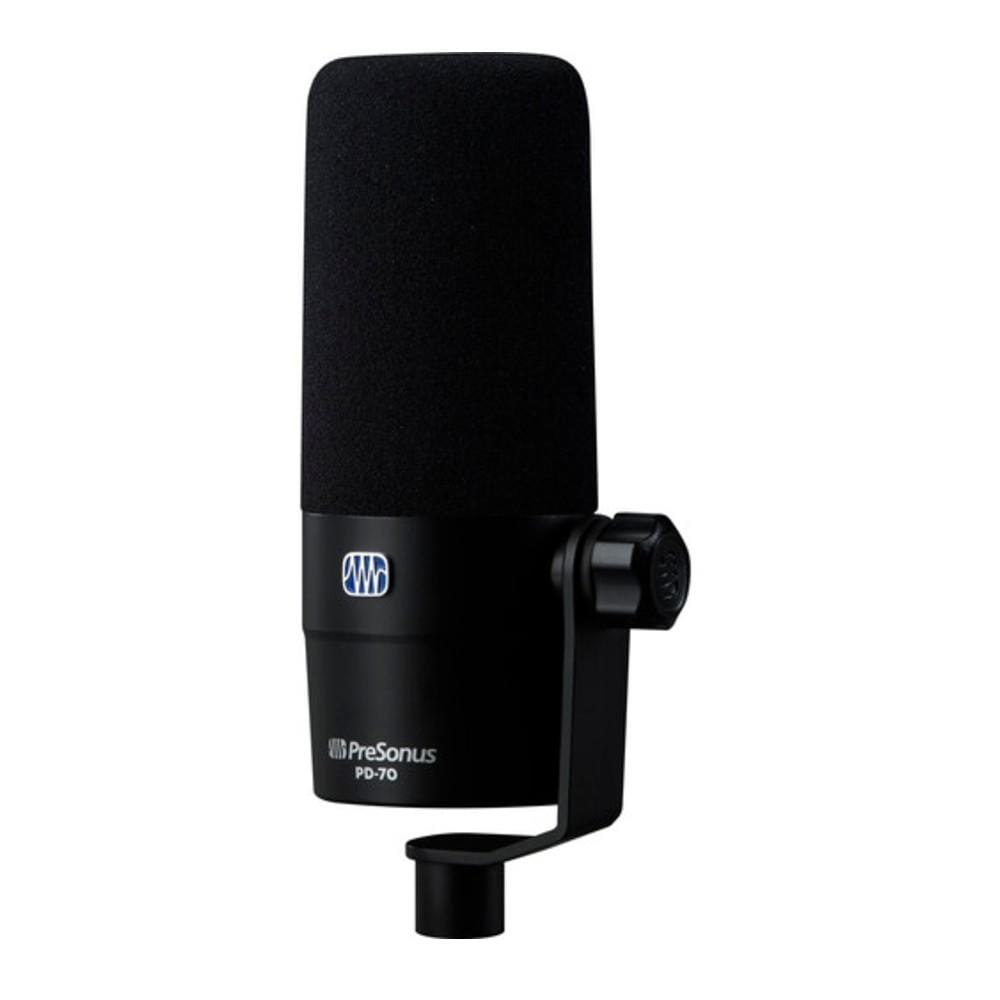 presonus dynamic microphones presonus pd-70 broadcast cardioid dynamic microphone - black