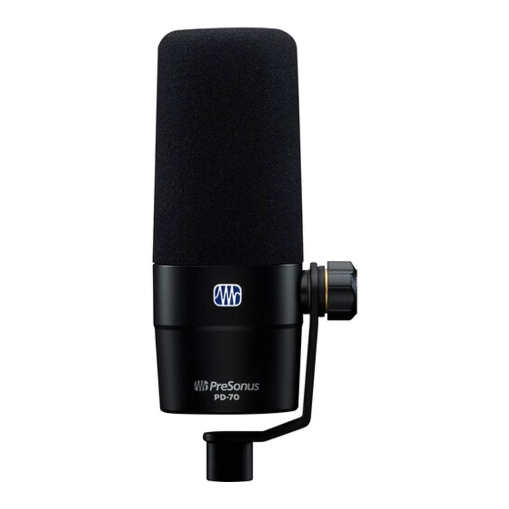 presonus dynamic microphones presonus pd-70 broadcast cardioid dynamic microphone - black