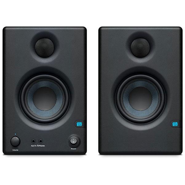 presonus monitor speaker bundles presonus eris e3.5 active studio monitor speakers with isolation pads, cables and ebook - pair