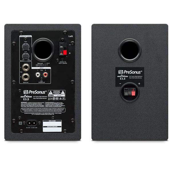 presonus monitor speaker bundles presonus eris e3.5 active studio monitor speakers with isolation pads, cables and ebook - pair