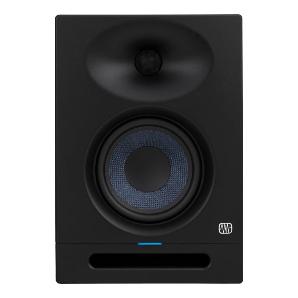 presonus monitor speakers black presonus eris studio 5 5.25-inch 2-way active studio monitor speaker with ebm wave guide - single