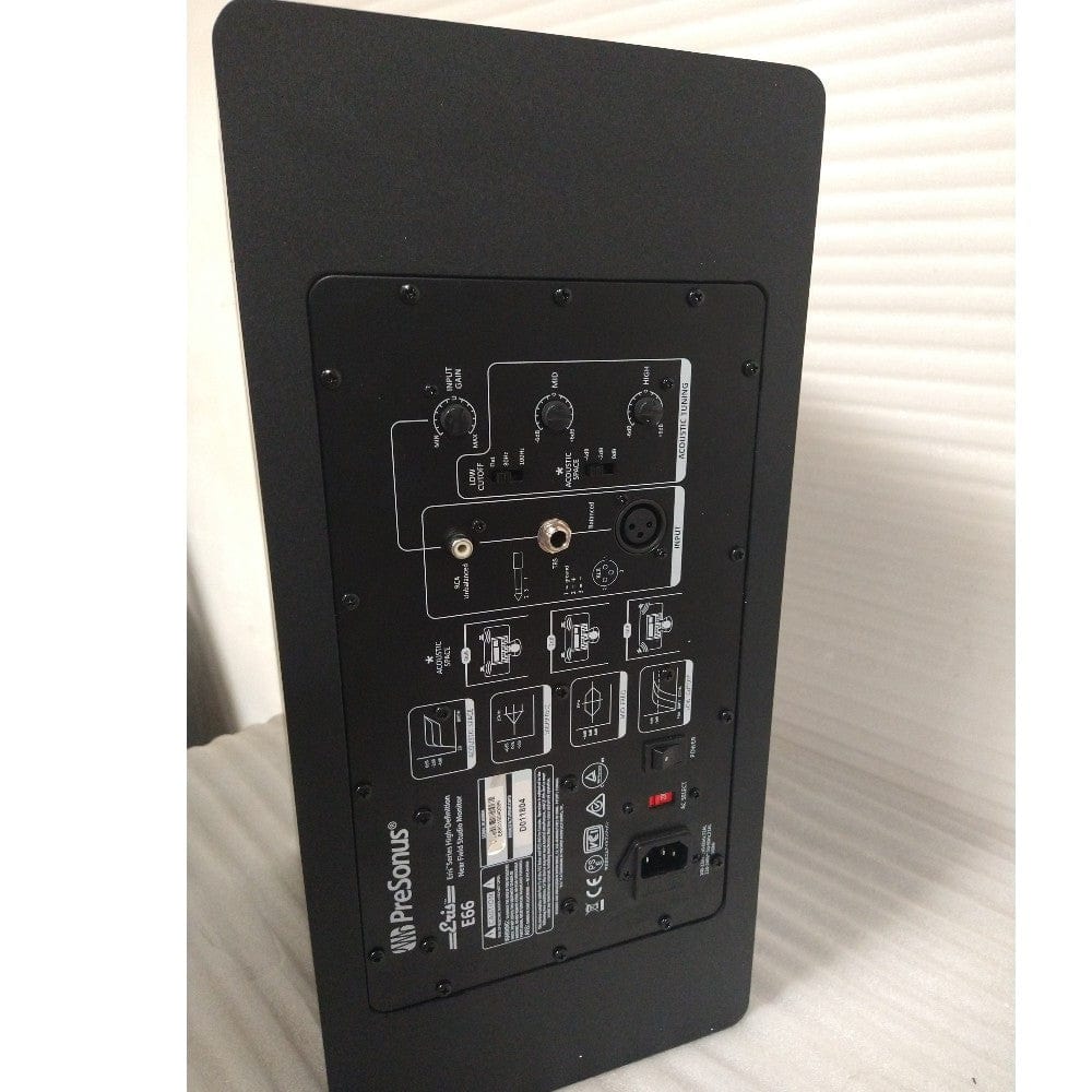 presonus monitor speakers presonus eris e66 studio monitors - single - open box b stock