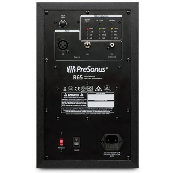 presonus monitor speakers presonus r65 studio monitors - pair