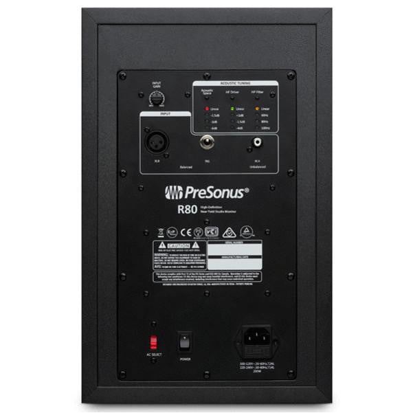 presonus monitor speakers presonus r80 studio monitors - pair