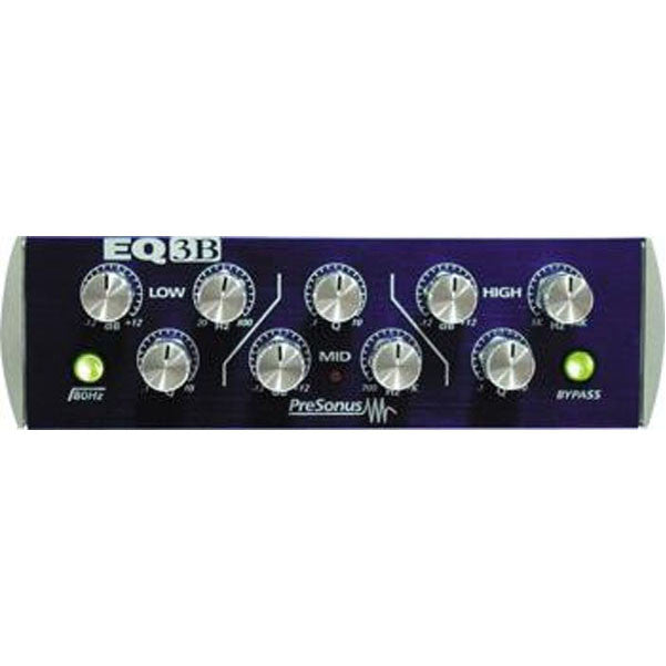 presonus signal processors presonus eq3b parametric equalizer