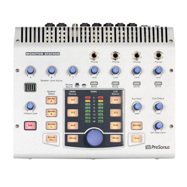 presonus signal processors presonus monitor station desktop studio control center