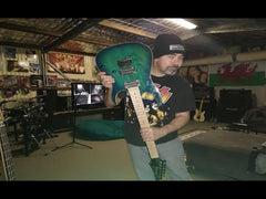 Ibanez RG421AHM RG Standard Series Electric Guitar - Blue Moon Burst