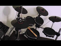 Carlsbro CS D600 9 Piece Electronic Mesh Head Drum Kit - Black