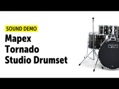 Mapex TND5294F Tornado 5 Piece Drum Kit with Hardware Throne & Cymbals