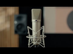Neumann U87 Ai Studio Set Large-Diaphragm Condenser Microphone - Nickel