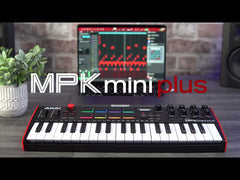 Akai MPK Mini Plus 37-Key Compact Midi Keyboard Controller with MPC Beats Software Pack