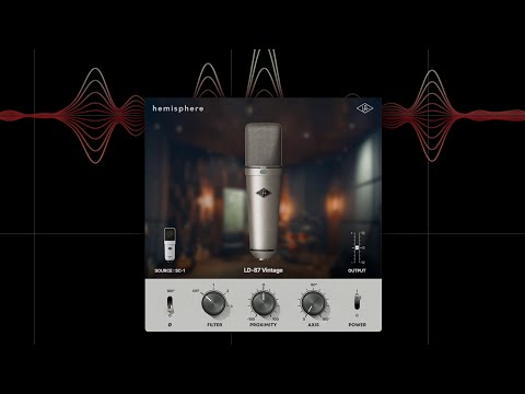 Universal Audio SC-1 Condenser Microphone with Hemisphere Modeling