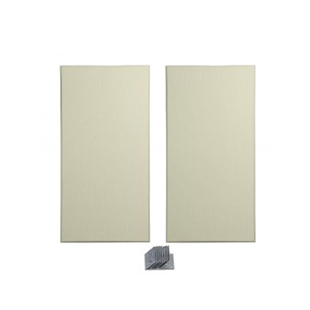 primacoustic sound proofing acoustic treatment beige primacoustic london bass trap acoustic room treatment kit - 2 panels #color_beige