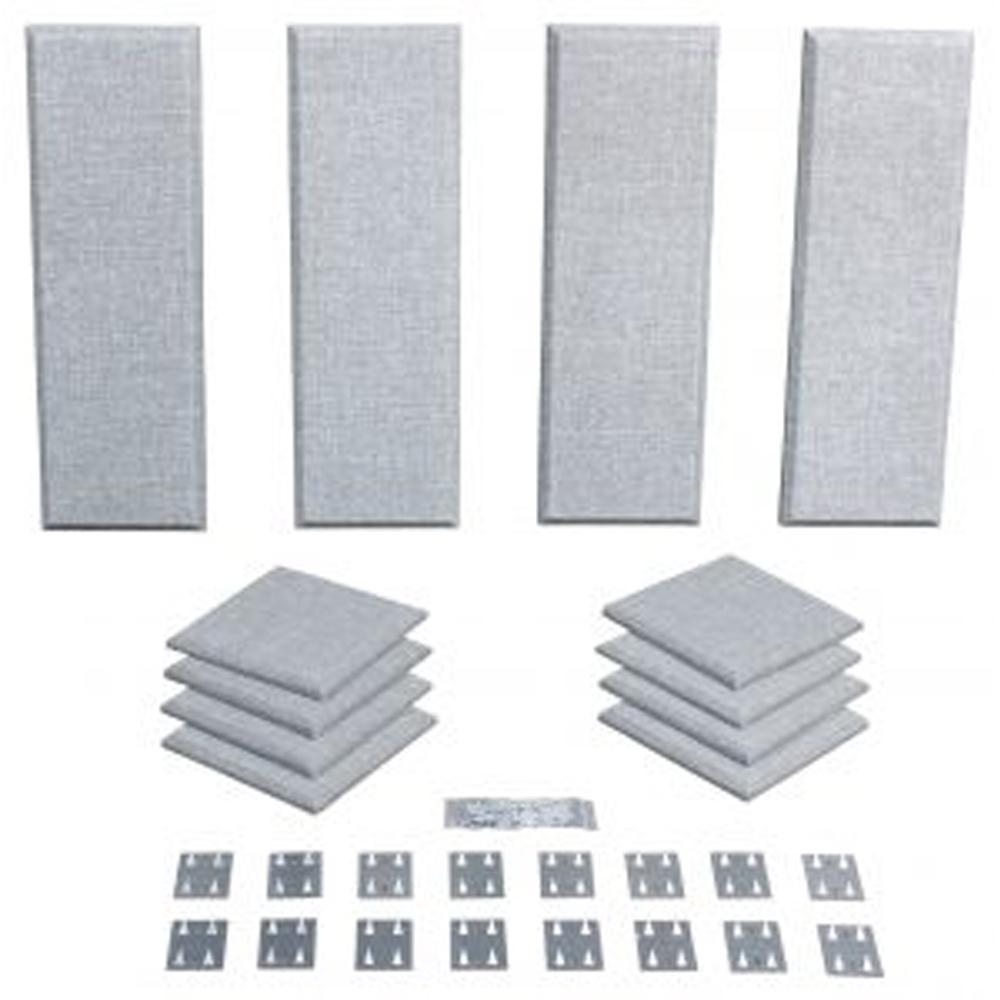primacoustic sound proofing acoustic treatment grey primacoustic london 8 complete acoustic treatment room kit #color_grey