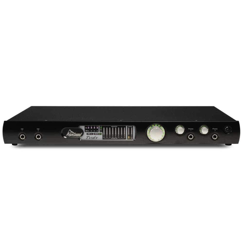 prism sound audio interfaces prism sound titan multichannel audio interface with mdio expansion