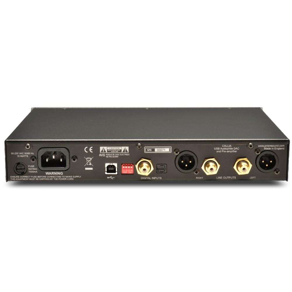prism sound pre amps prism sound callia reference dac headphone and pre amplifier