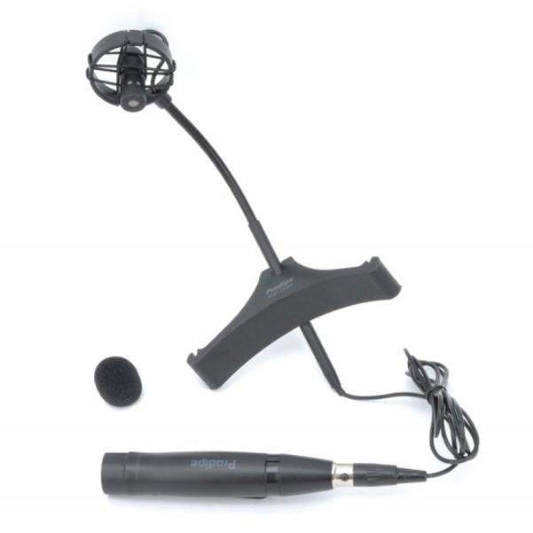 prodipe condenser microphones prodipe bl21 contrabass condenser microphone - back electret