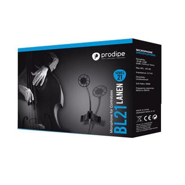 prodipe condenser microphones prodipe bl21 contrabass condenser microphone - back electret