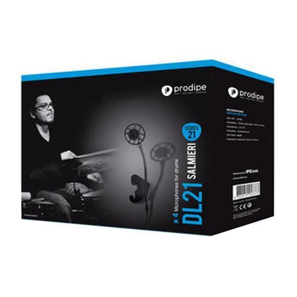 prodipe condenser microphones prodipe dl21 condenser microphone for drum sets - set of 4