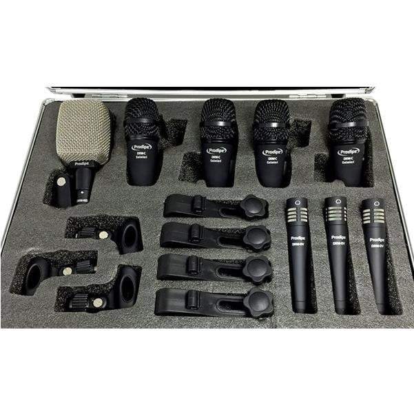 prodipe drumkit microphones prodipe dr8 8-piece drumkit microphones kit