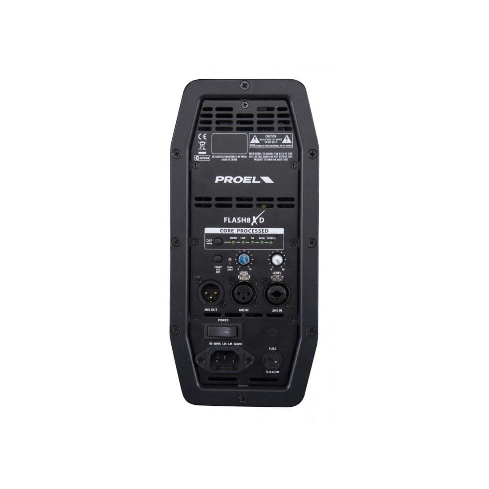 proel active pa speakers proel flash8xd active processed 2-way active pa speaker