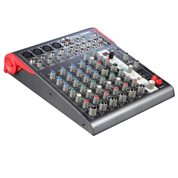 proel analog mixers proel mi12 compact 12-channel 2-bus mixer