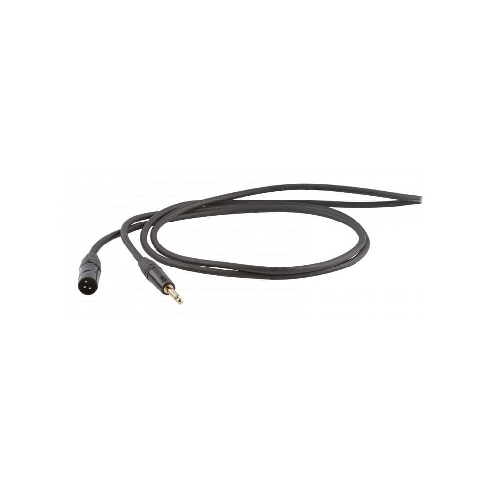 proel cables and connectors 5m proel dhs230 professional balanced cable and connector- black #size_5m
