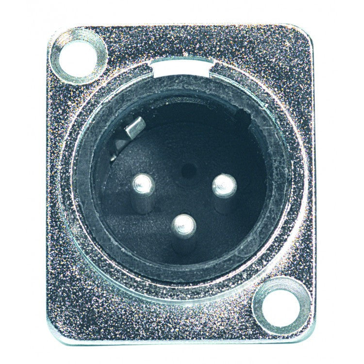 proel cables and connectors nickel proel xlr3mdl connector