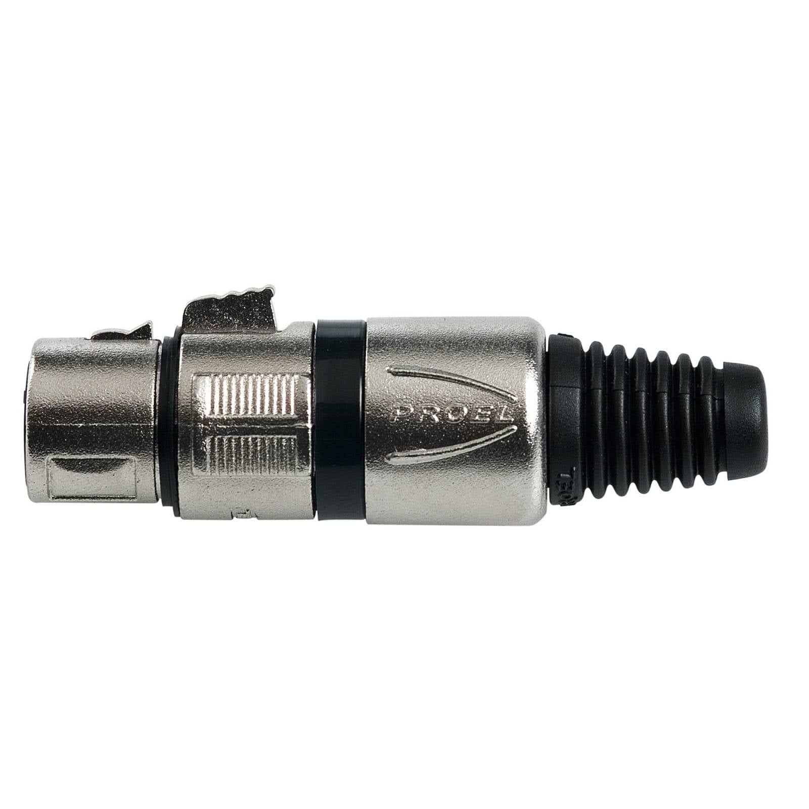 proel cables and connectors proel xlr3fvprobk professional 3-pole xlr cable mount female socket