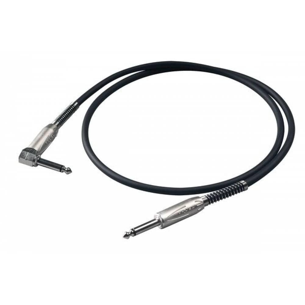 proel instrument cables black proel bulk120lu5 professional instrument cable